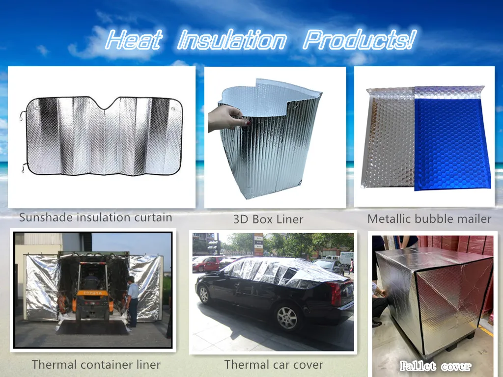 Attic Roof & Wall Foam Foil Insulation Material Cold and Heat Reflecting Foil