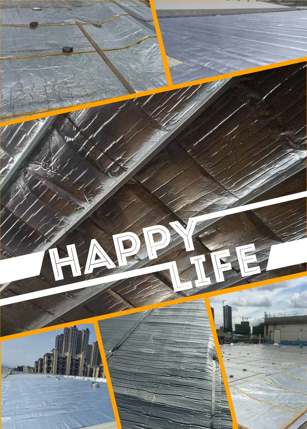 Attic Roof & Wall Foam Foil Insulation Material Cold and Heat Reflecting Foil