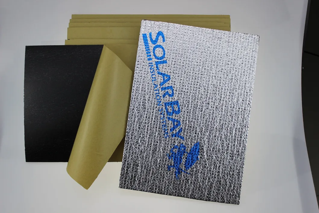 Customized Waterproof Multi Layer Foil Insulation Excellent Performance Metalized Pet Film Bubble Foam Thermal Insulation Material for Building / Roofing /Wall